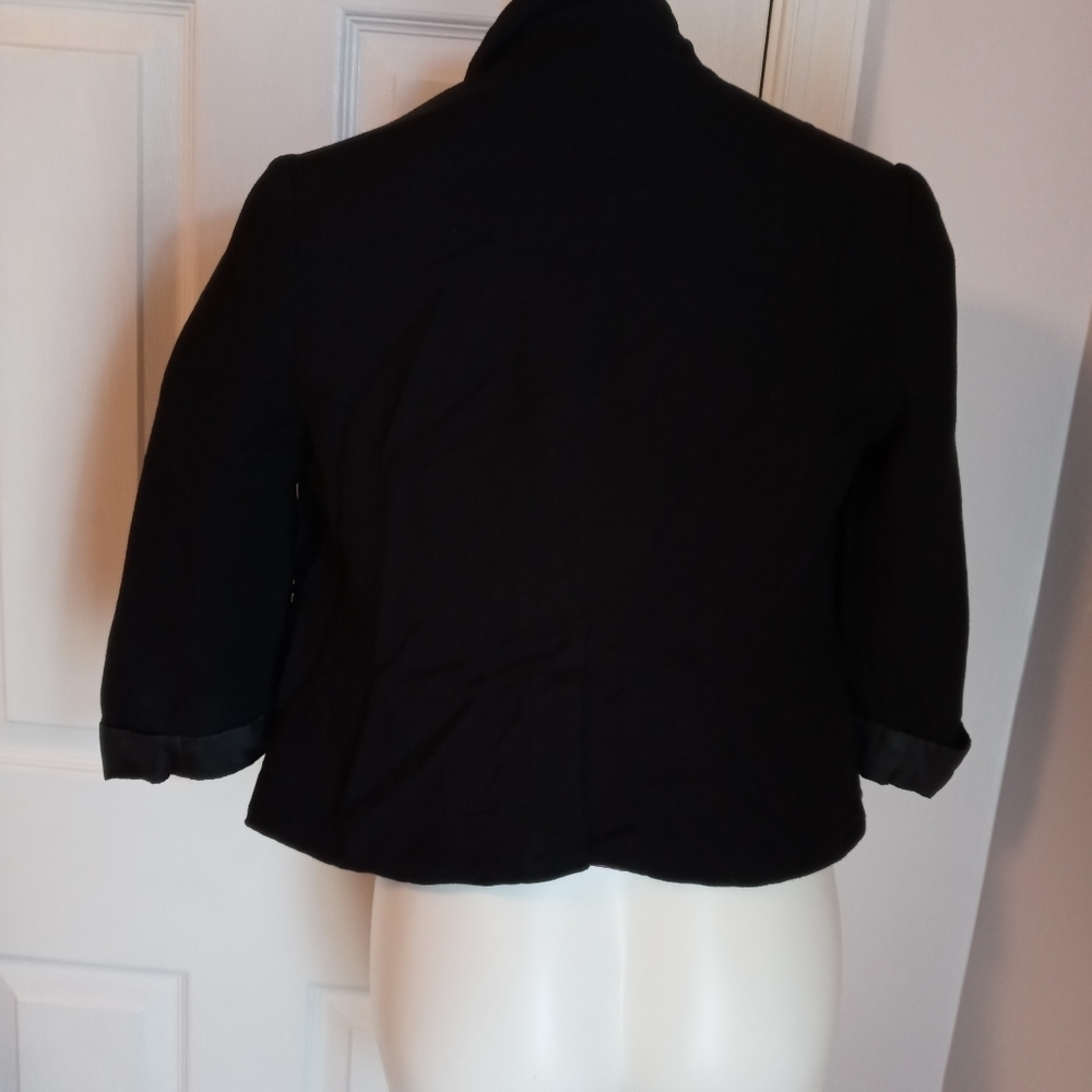 Decree black button jacket - Picture 4 of 4